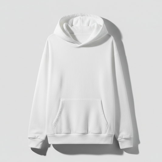 white hoodie